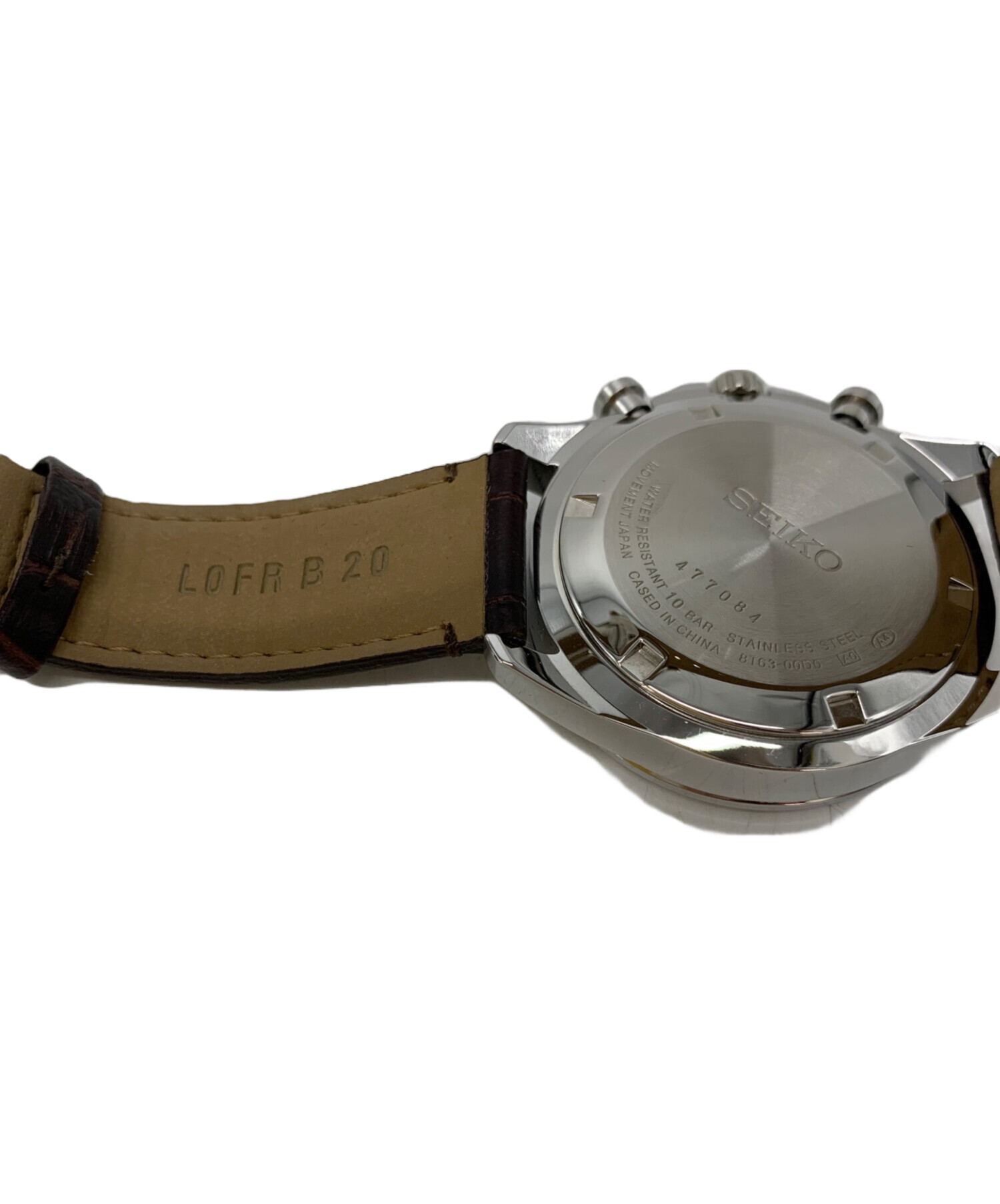 中古・古着通販】SEIKO (セイコー) クロノグラフ グリーン｜ブランド