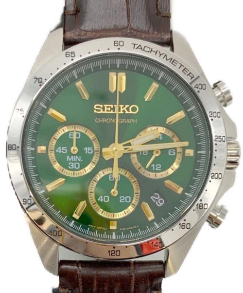 中古・古着通販】SEIKO (セイコー) クロノグラフ グリーン｜ブランド