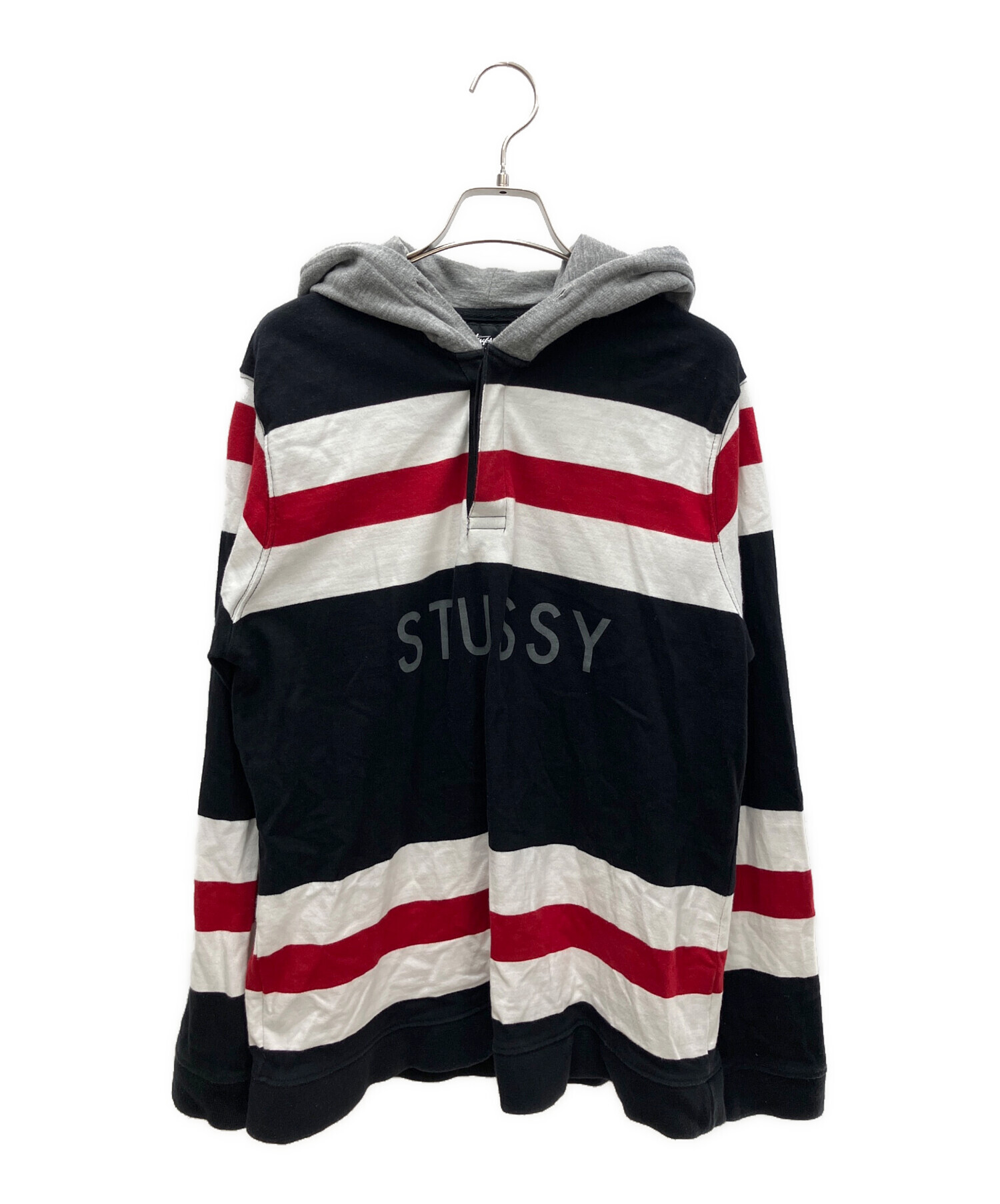 中古・古着通販】stussy (ステューシー) プルオーバーパーカー 