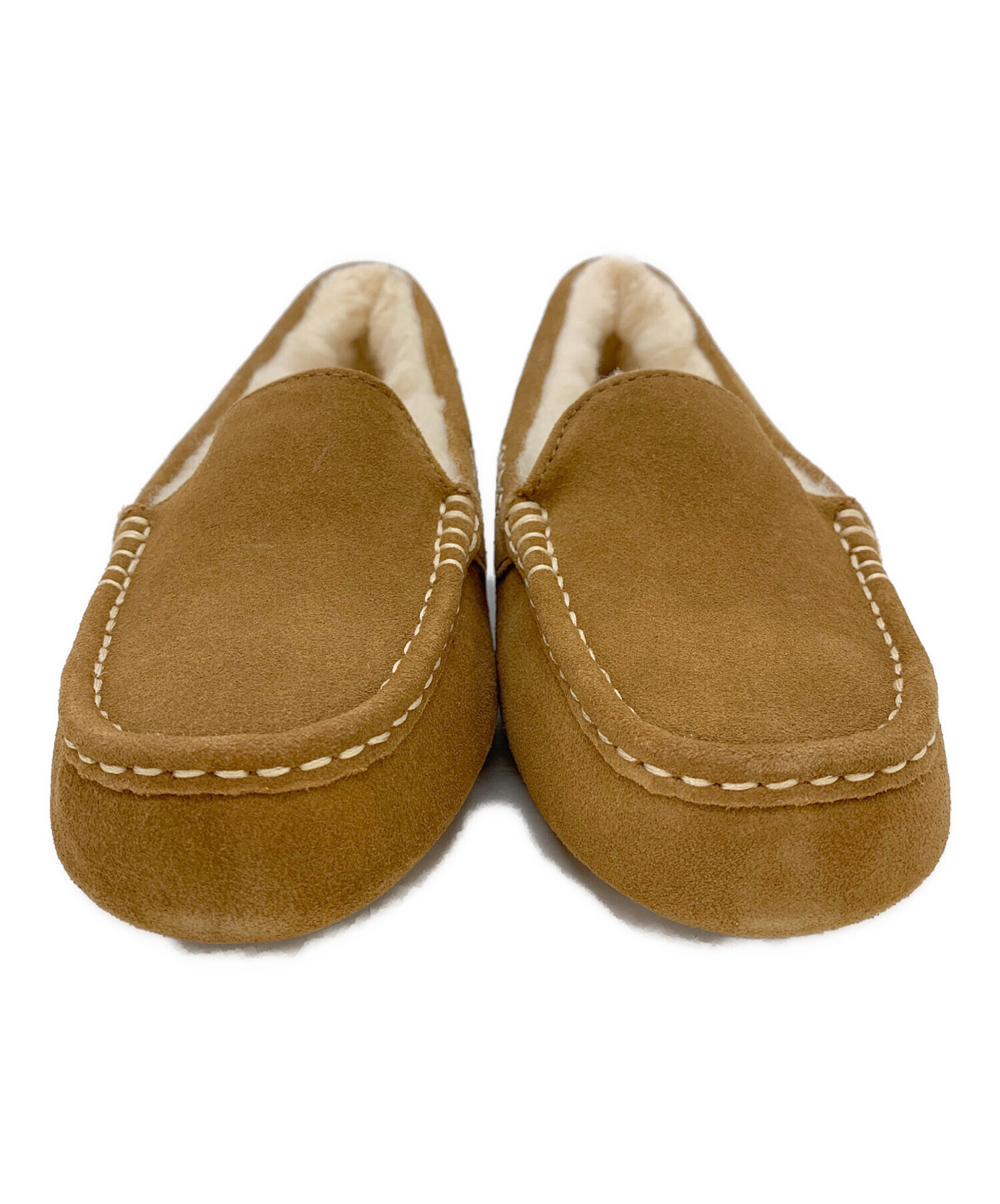 中古・古着通販】UGG (アグ) モカシンシューズ ブラウン サイズ:25