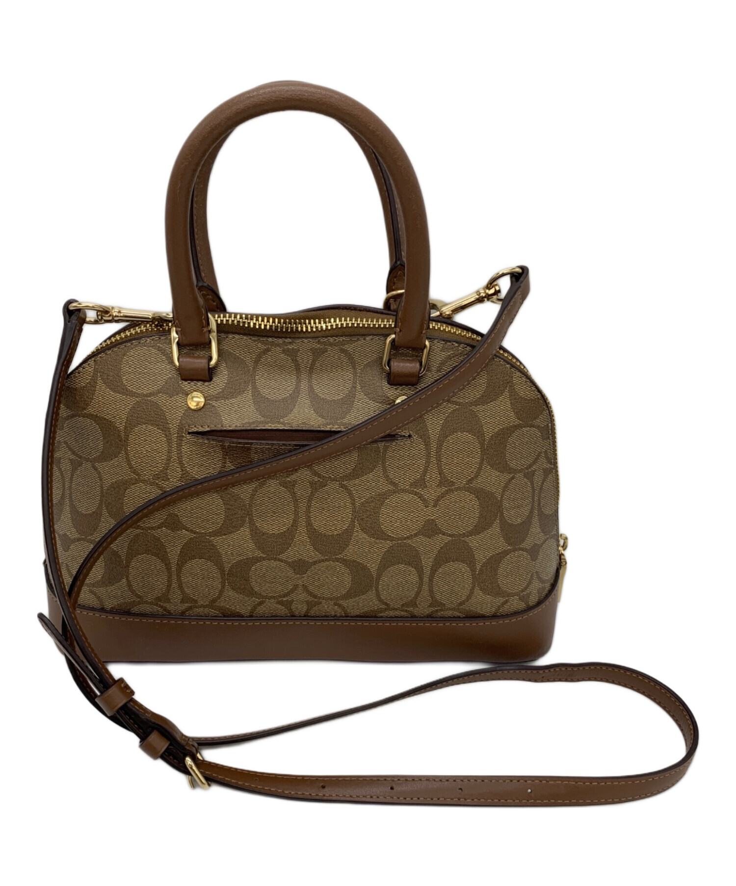 未使用コーチショルダーバッグ 中古・古着通販】COACH (コーチ) ショルダーバッグ ネイビー｜ブランド