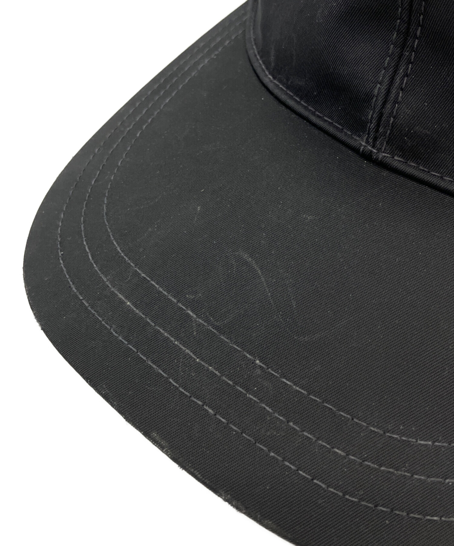 中古・古着通販】PRADA (プラダ) キャップ ブラック｜ブランド・古着