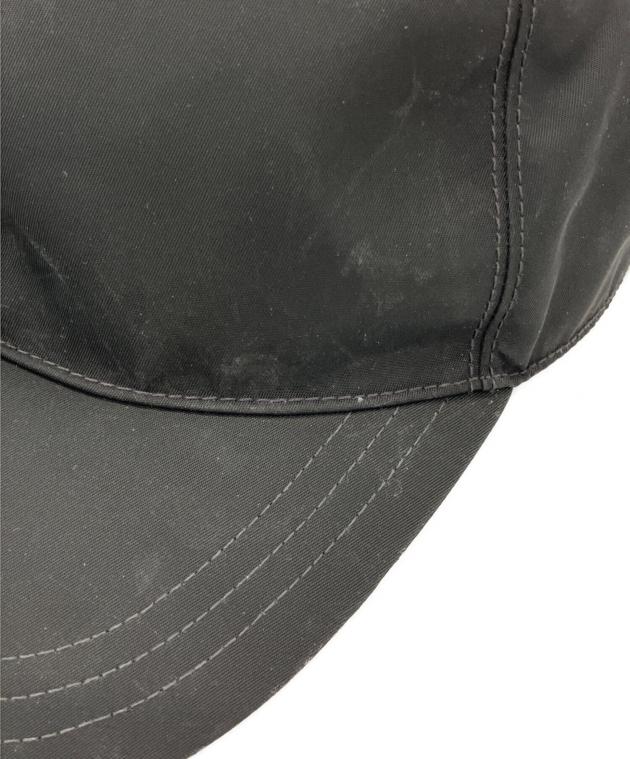 中古・古着通販】PRADA (プラダ) キャップ ブラック｜ブランド・古着