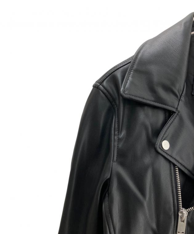 中古・古着通販】ZARA (ザラ) ライダースジャケット ブラック サイズ
