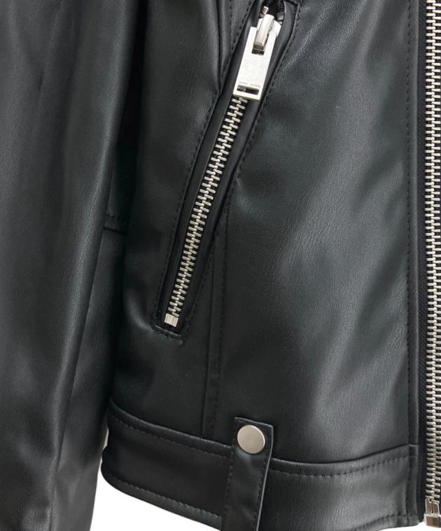 中古・古着通販】ZARA (ザラ) ライダースジャケット ブラック サイズ