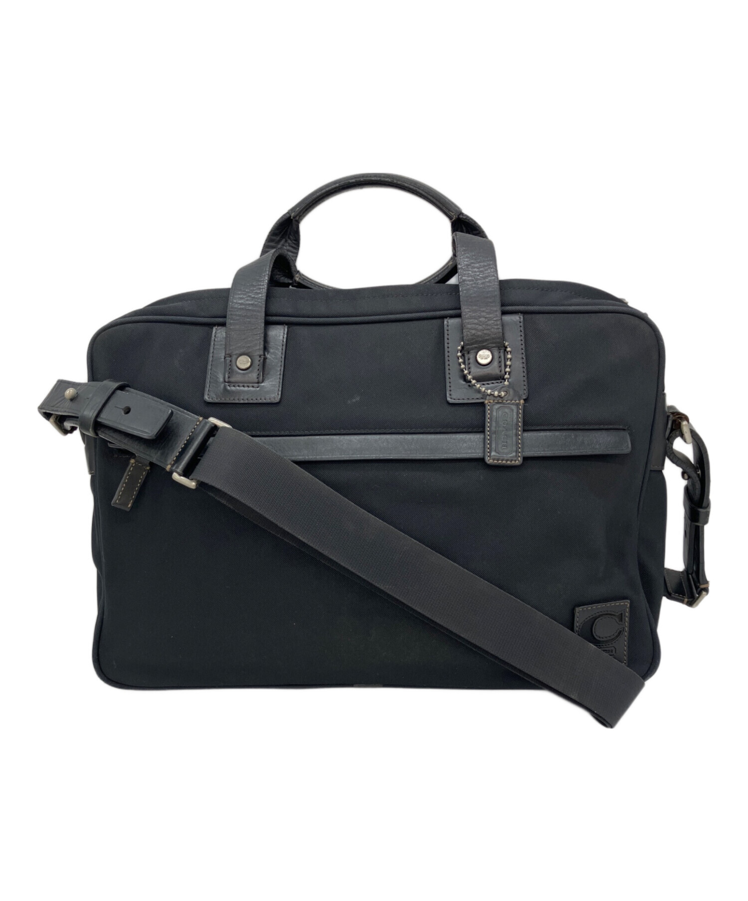 中古・古着通販】COACH (コーチ) ビジネスバッグ ブラック｜ブランド 