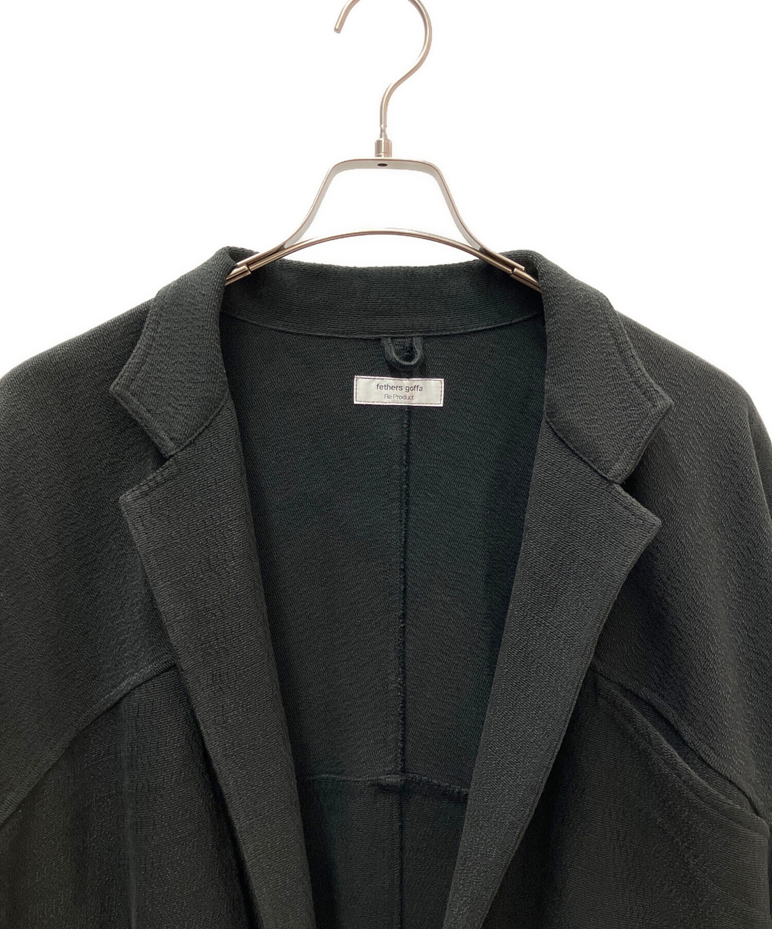 中古・古着通販】fethers goffa (フェザーズゴッファ) コート ブラック