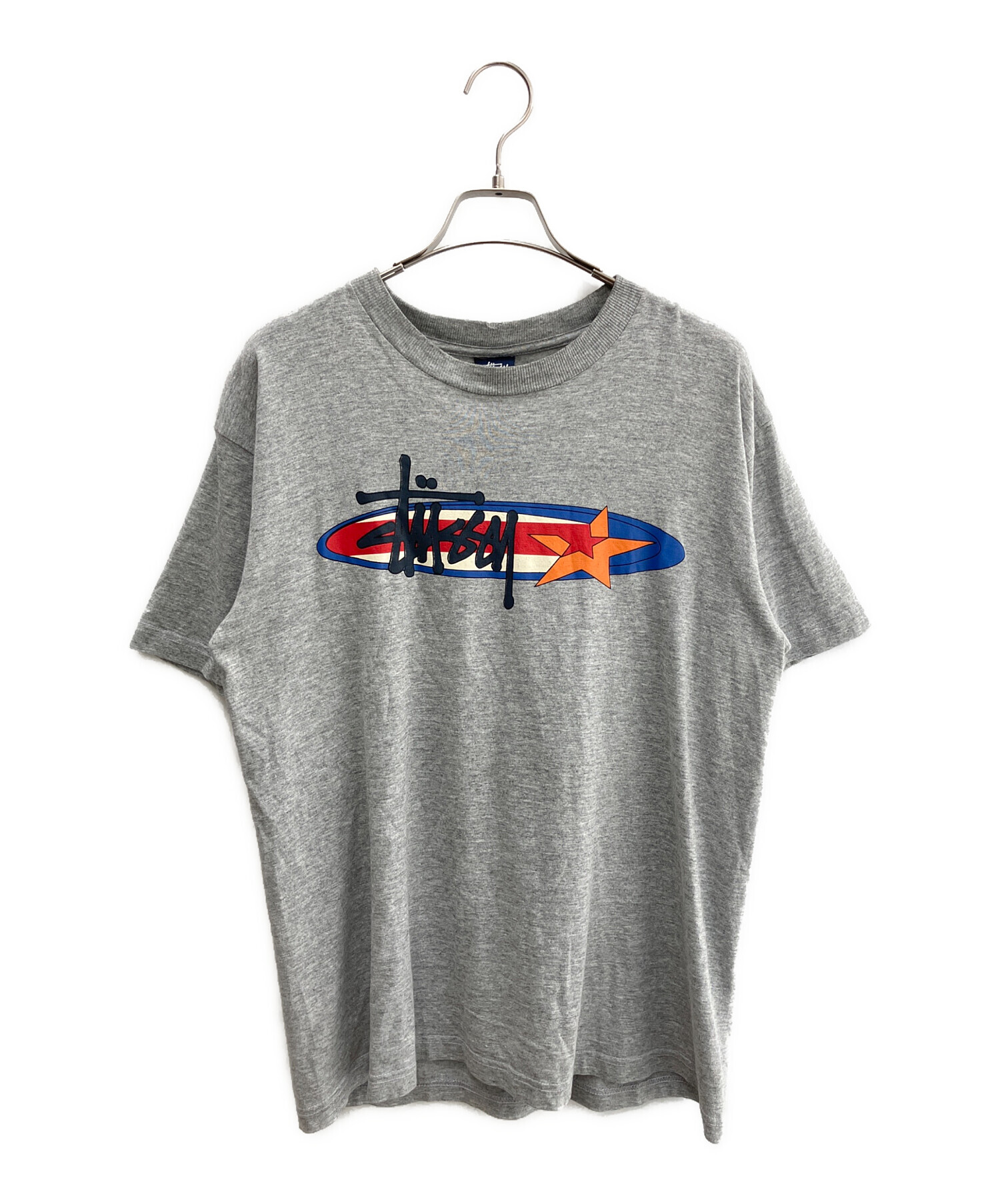 中古・古着通販】stussy (ステューシー) 半袖カットソー グレー サイズ
