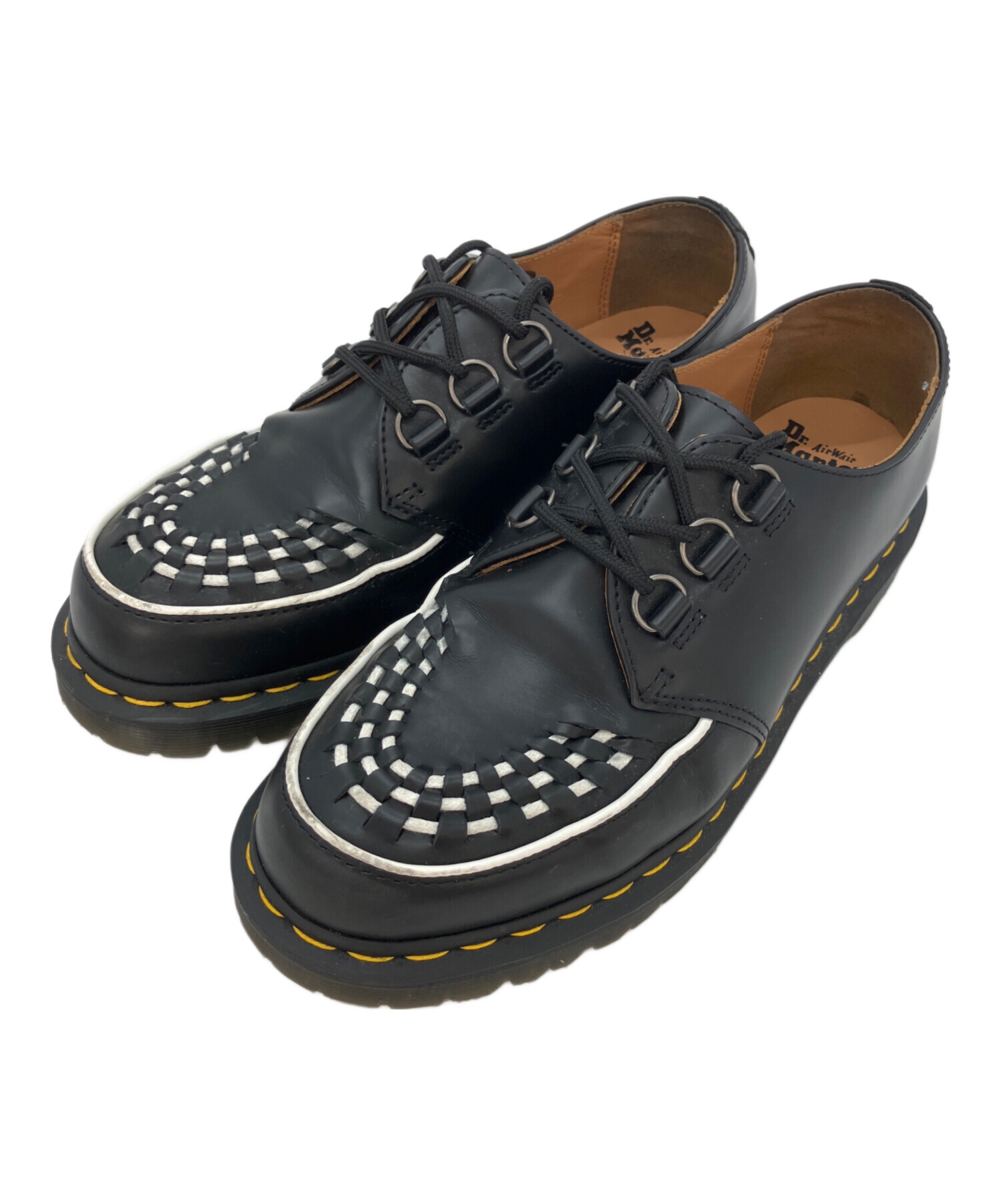 美品ドクターマーチン　Durrmw5ｉ ブラックレースアップシューズ 中古・古着通販】Dr.Martens (ドクターマーチン) レースアップシューズ