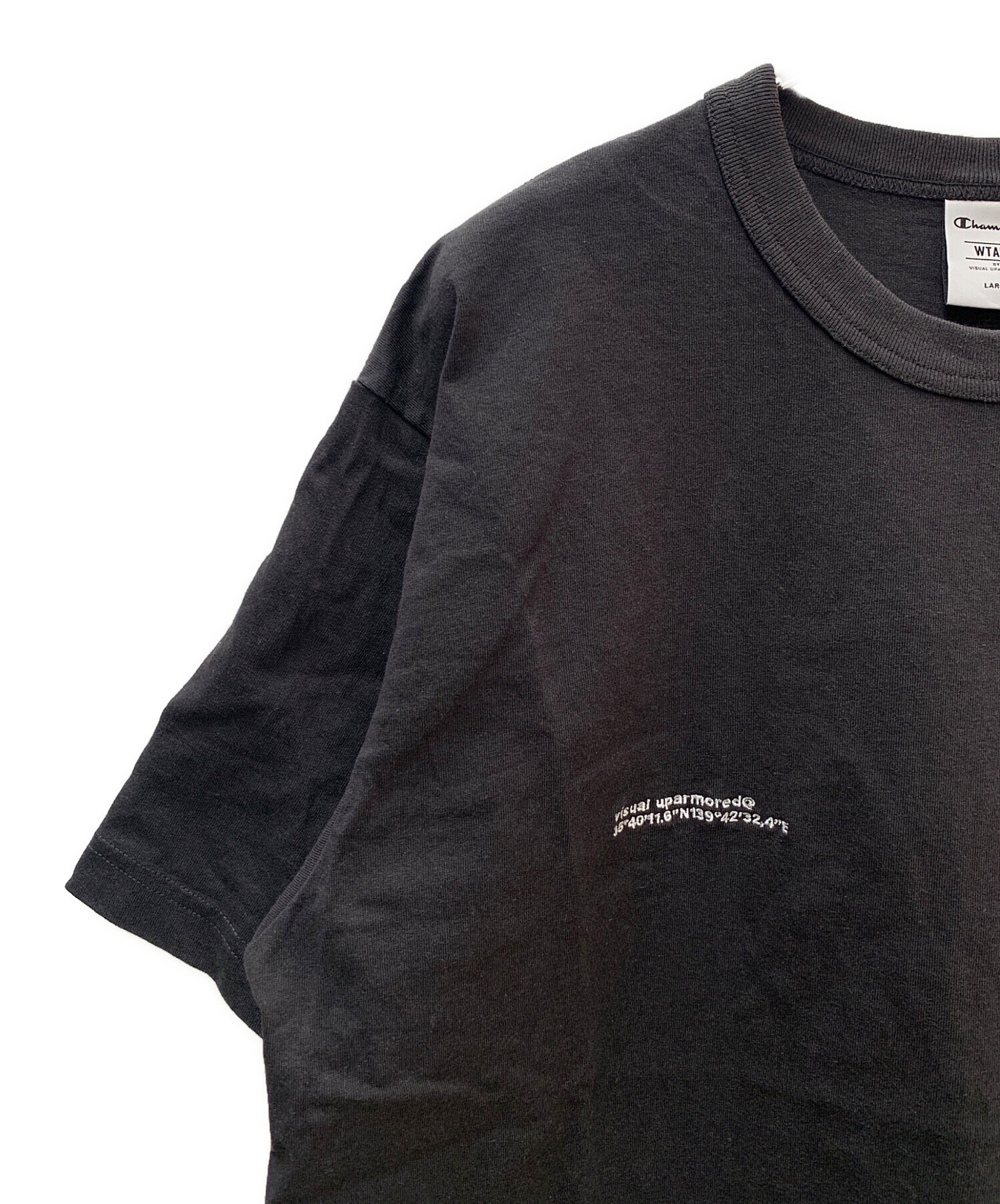 WTAPS ブラック 長袖カットソー Champion HONEYEE.COM | WTAPSと