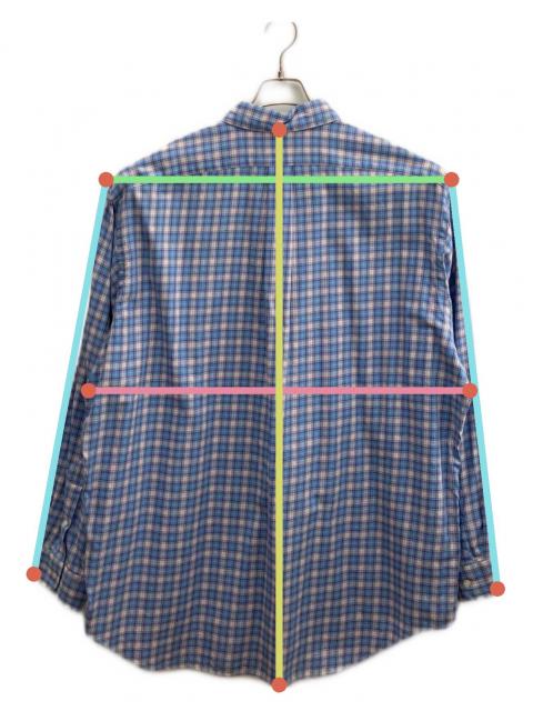 中古・古着通販】RALPH LAUREN (ラルフローレン) 長袖シャツ ブルー