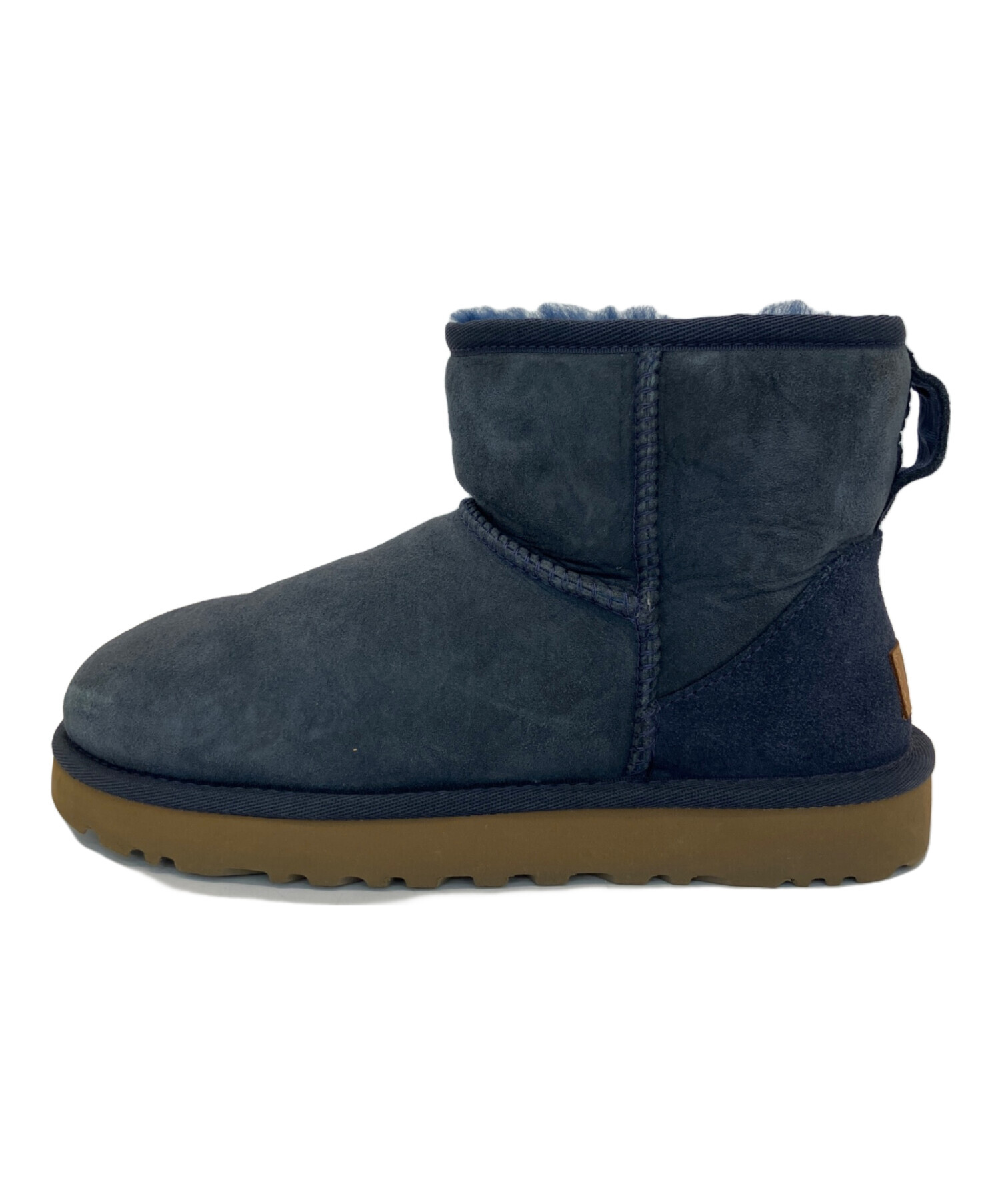 【最終値引】未使用　UGG Classic MINI DECO  ネイビー 中古・古着通販】UGG (アグ) クラシック ミニ II ネイビー サイズ:23