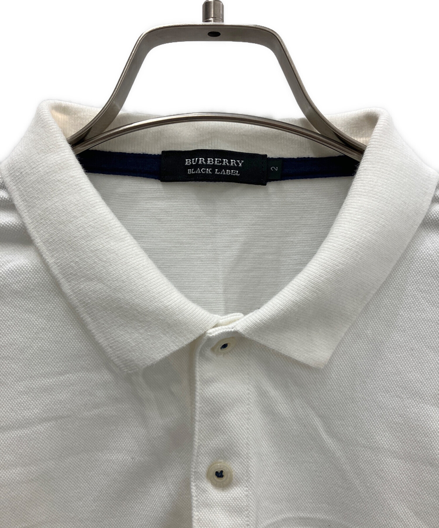 BURBERRY ブラックラベル ポロシャツ サイズ2 バーバリーBURBERRY BLACK LABEL ポロシャツ サイズ2 - メルカリ