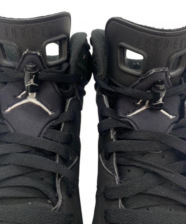 NIKE ナイキ Air Jordan 6 Retro ブランドロゴ スニーカー 合成繊維 ブラック メンズ 27【古着】【中古】 中古・古着通販】NIKE (ナイキ) Air Jordan 6 Retro ブラック サイズ