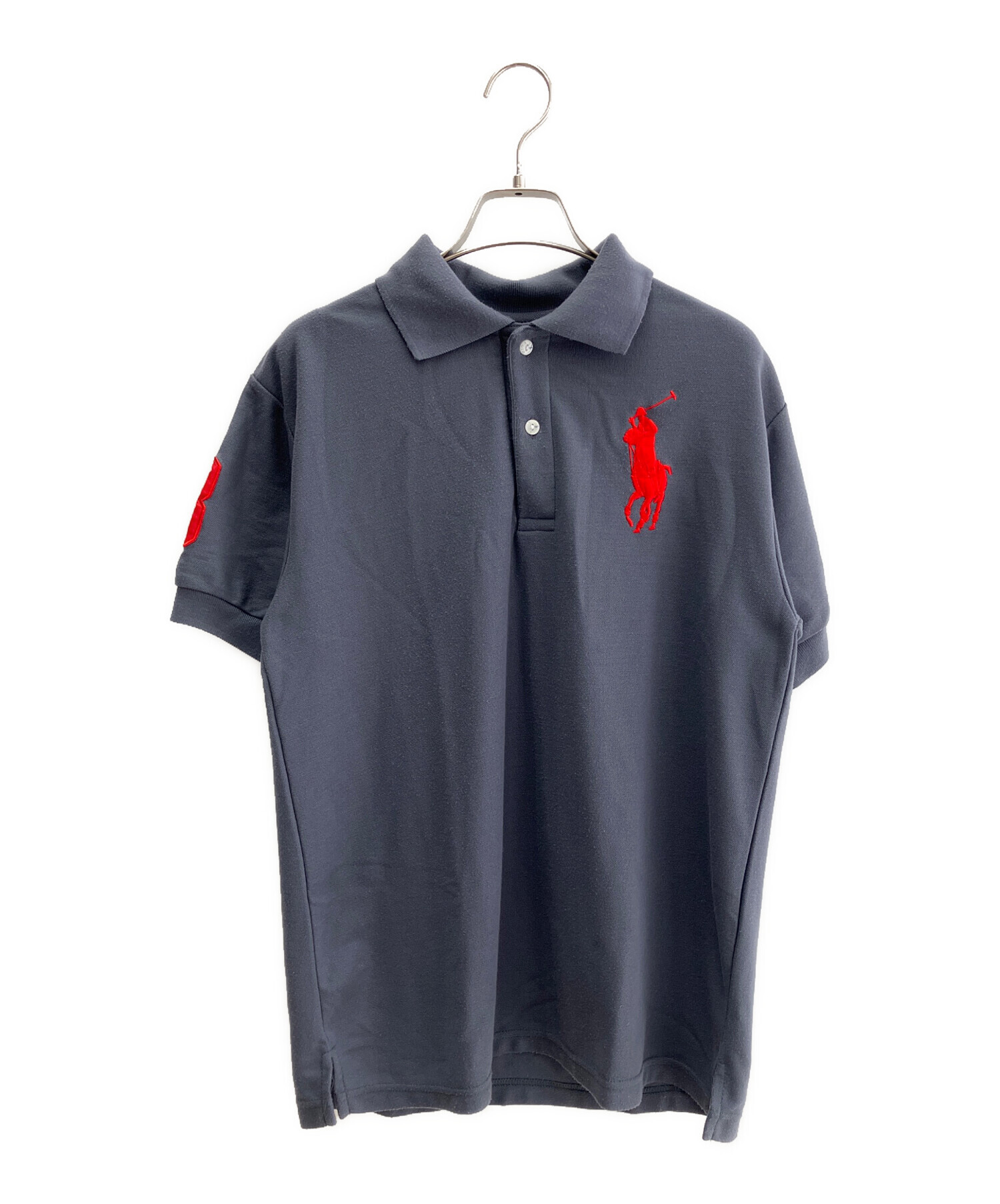 中古・古着通販】POLO SPORT (ポロスポーツ) ポロシャツ ライトグレー