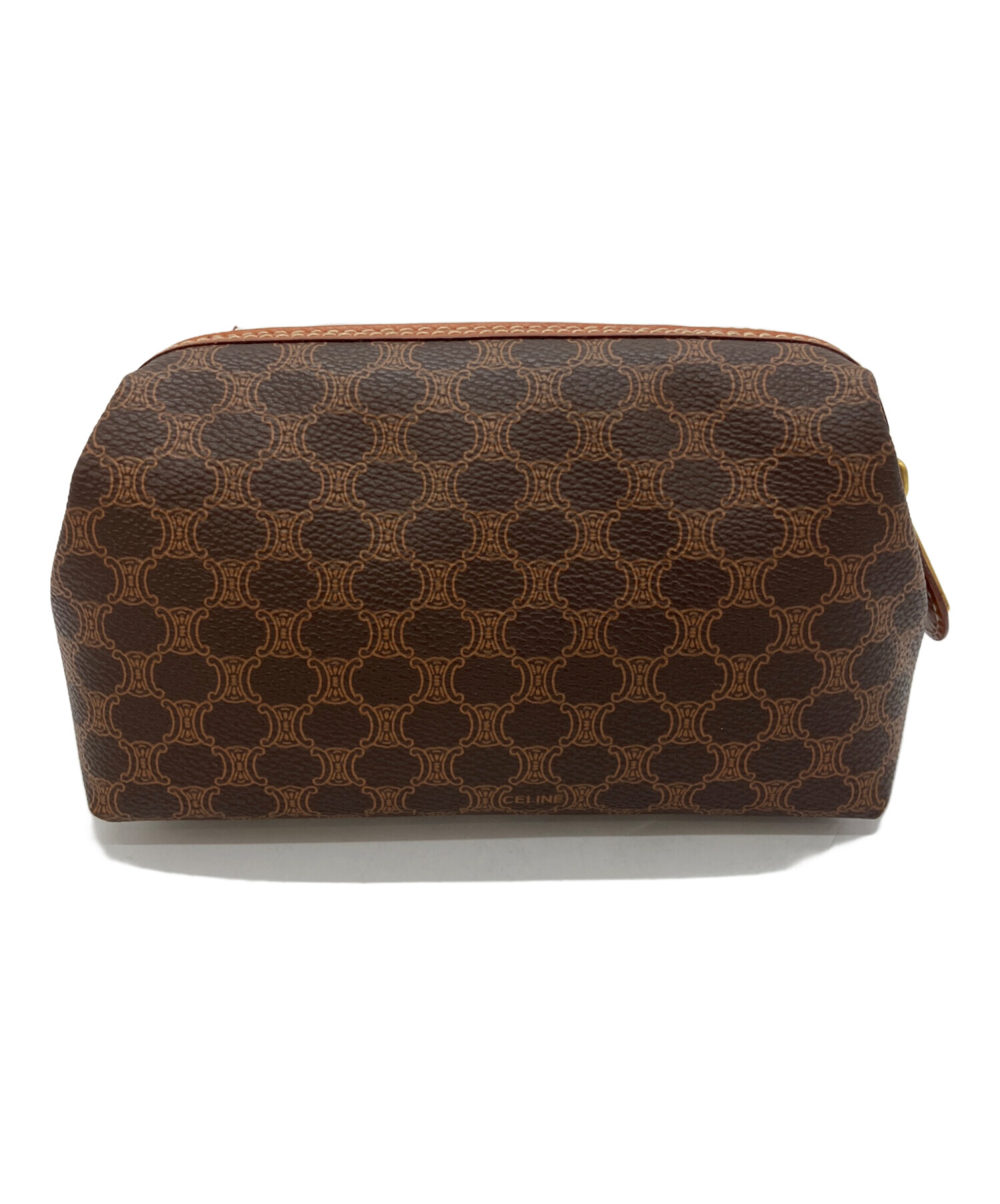 中古・古着通販】CELINE (セリーヌ) コスメポーチ ブラウン｜ブランド