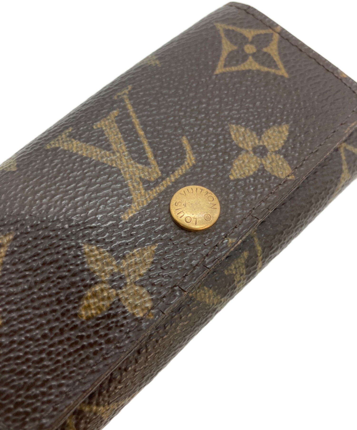 中古・古着通販】LOUIS VUITTON (ルイ ヴィトン) キーケース ブラウン 中古・古着通販】LOUIS VUITTON (ルイ ヴィトン) キーケース ブラウン