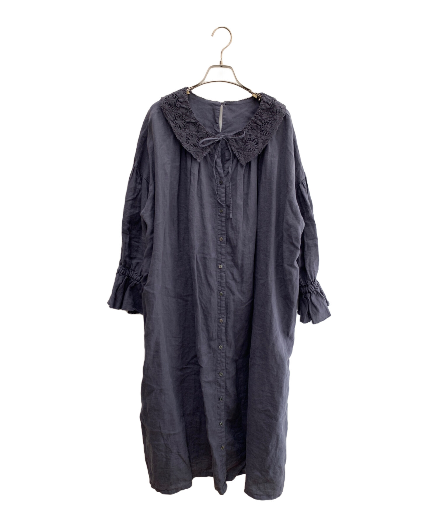 nest Robeブラックリネン×レース ショートチャーチスモック 特別な日のお出かけスタイル | 吉祥寺店 | nest Robe Shop Blog | nest