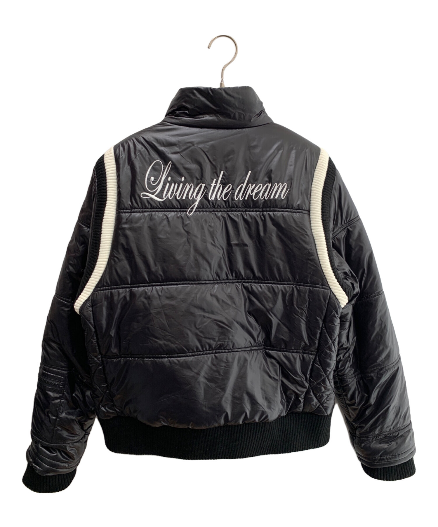即完売モデル　AFB LTD PUFFER JACKET ダウンジャケット 中古・古着通販】AFB (エーエフビー) afb ltd puffer jacket ブラック