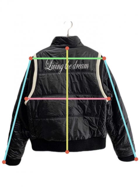 中古・古着通販】AFB (エーエフビー) afb ltd puffer jacket ブラック