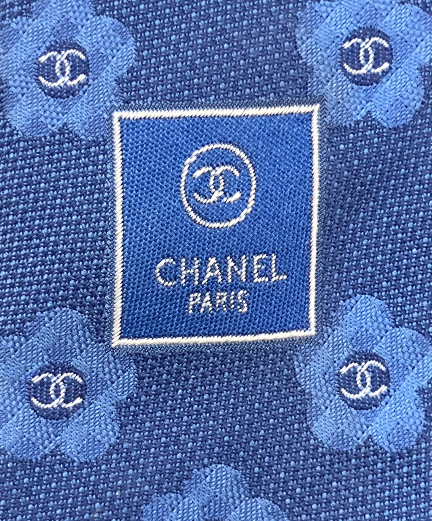中古・古着通販】CHANEL (シャネル) ネクタイ ネイビー サイズ:不明