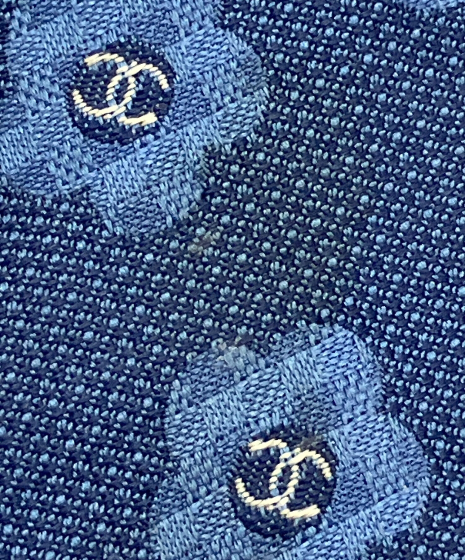 中古・古着通販】CHANEL (シャネル) ネクタイ ネイビー サイズ:不明