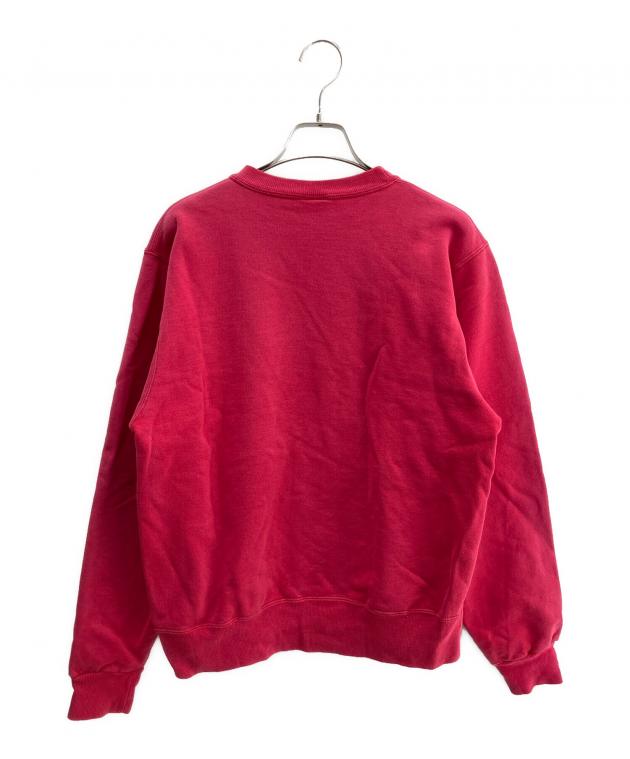 ヴィンテージ　Champion レッド スウェットシャツ Mサイズ 中古・古着通販】Champion (チャンピオン) 90'sロゴ刺繍スウェット