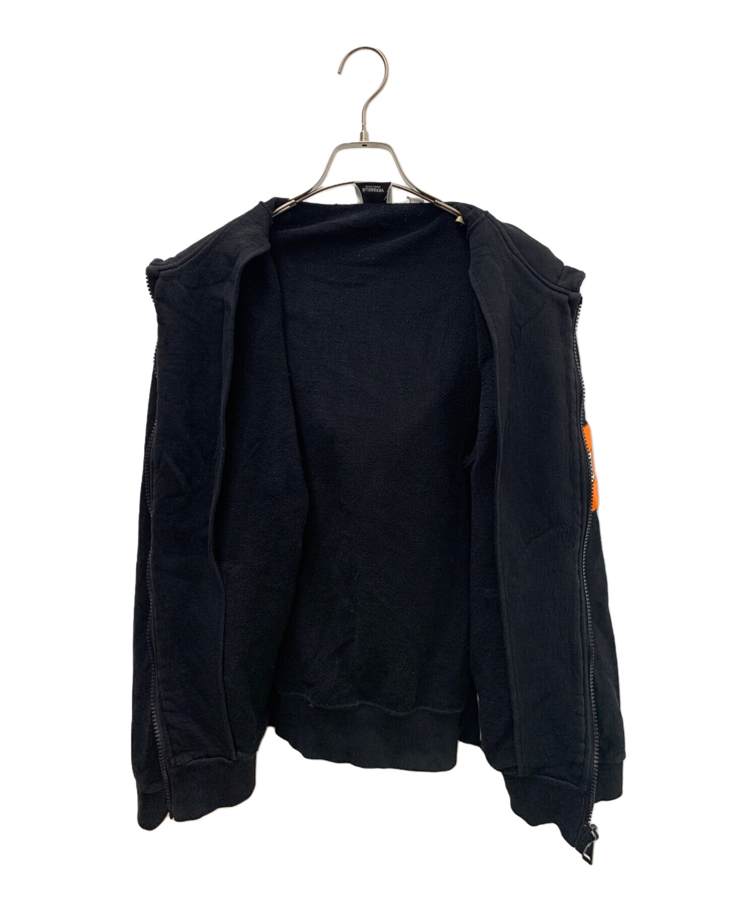中古・古着通販】BURBERRY (バーバリー) ジップパーカー ブラック