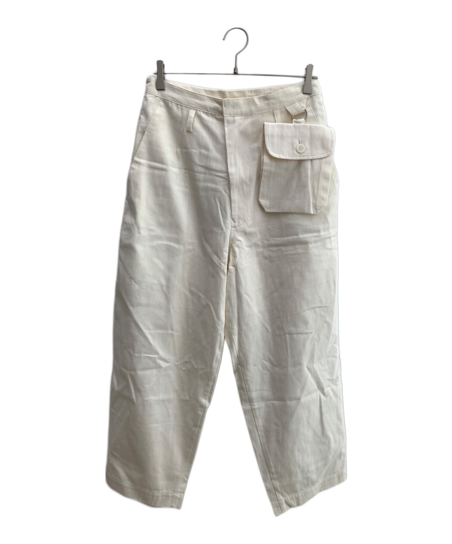 中古・古着通販】Y's (ワイズ) パンツ アイボリー サイズ:2 未使用品