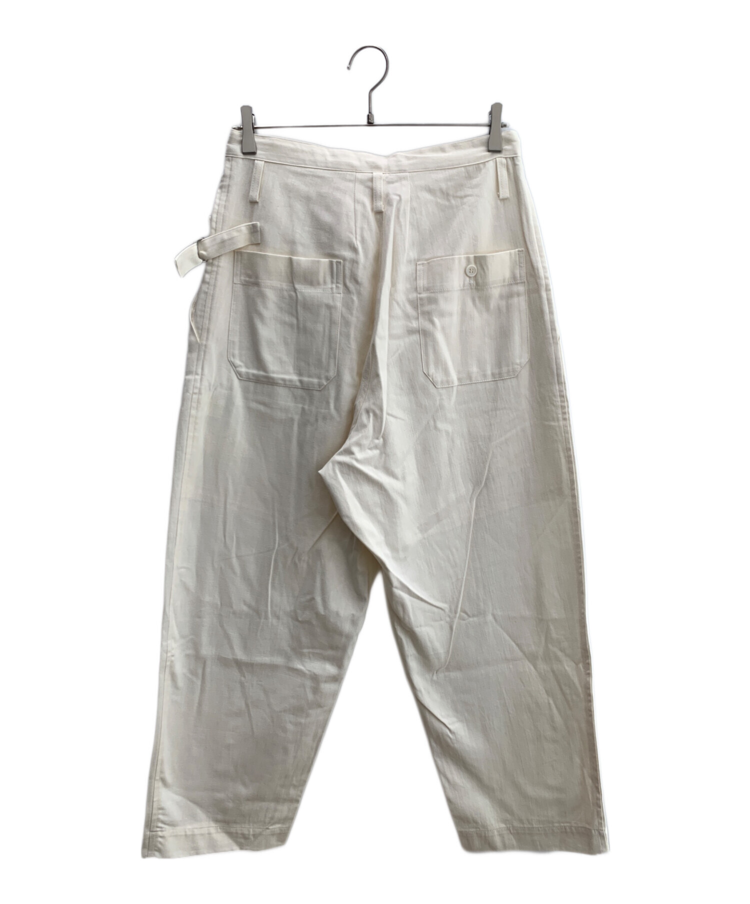 中古・古着通販】Y's (ワイズ) パンツ アイボリー サイズ:2 未使用品