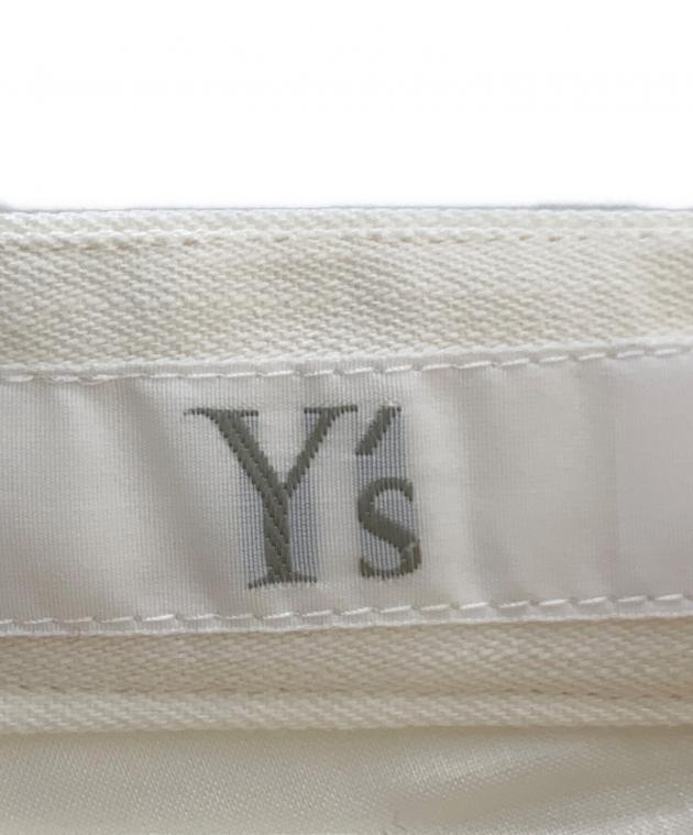 中古・古着通販】Y's (ワイズ) パンツ アイボリー サイズ:2 未使用品
