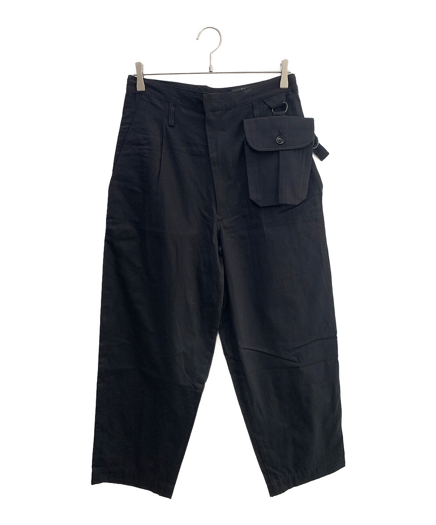 中古・古着通販】Y's (ワイズ) パンツ ブラック サイズ:2 未使用品
