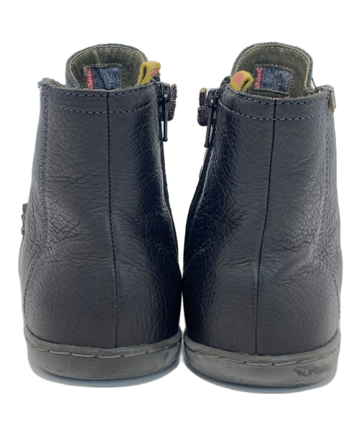 中古・古着通販】CAMPER (カンペール) レザーレースアップブーツ 
