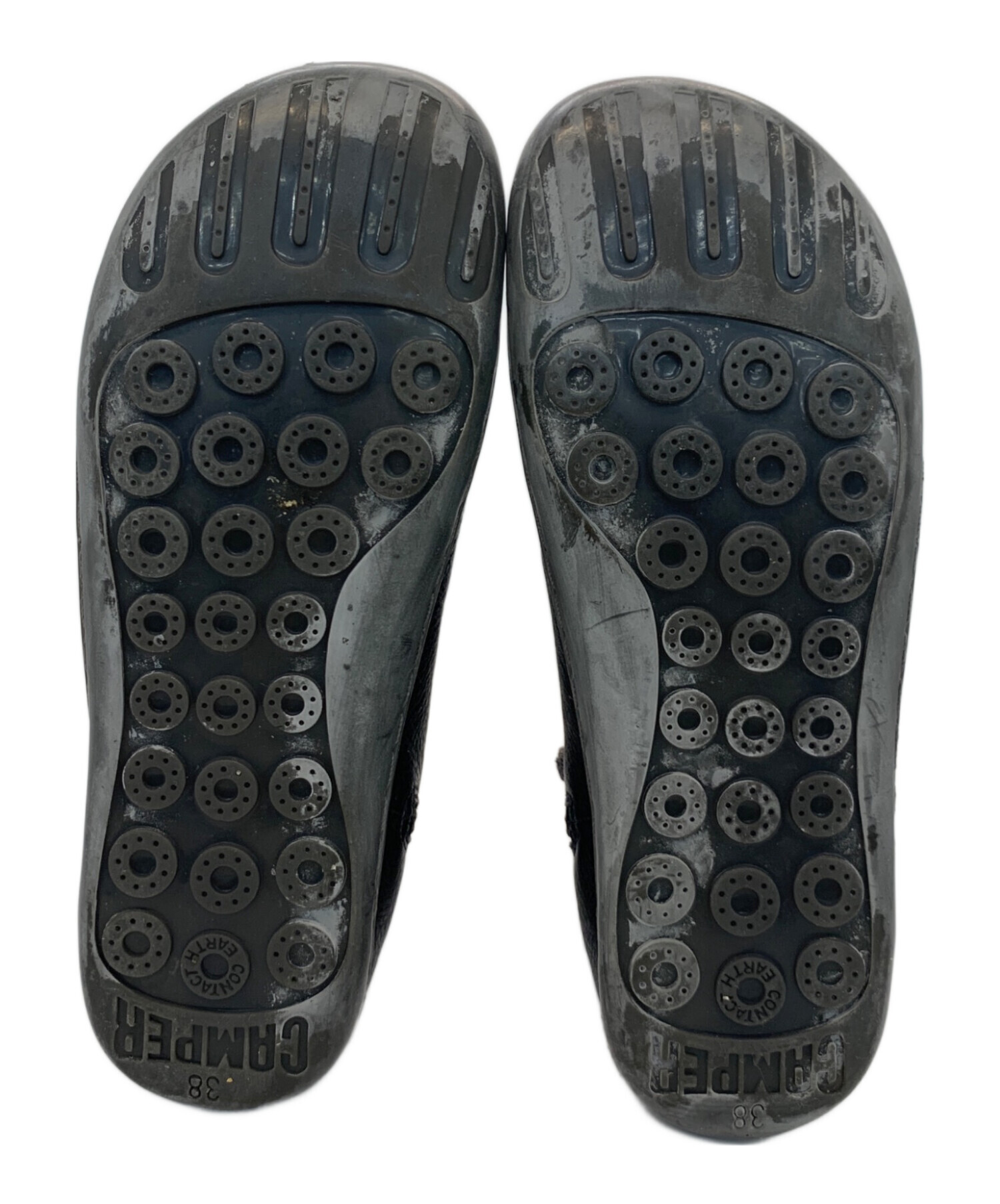中古・古着通販】CAMPER (カンペール) レザーレースアップブーツ 