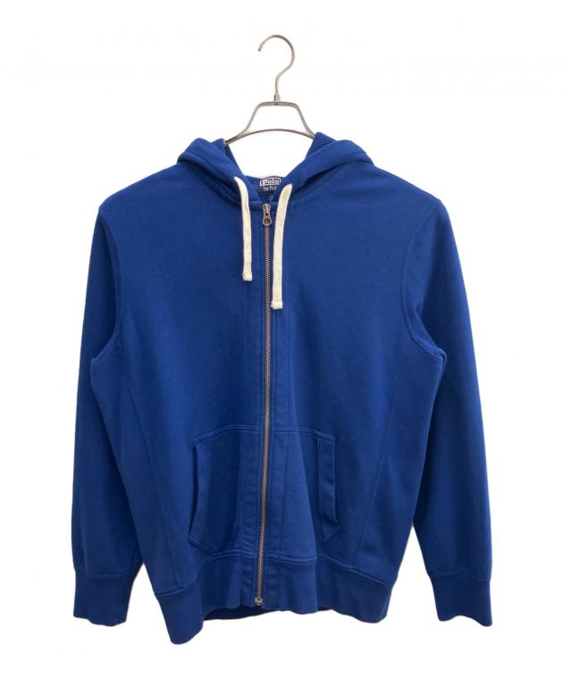 ラルフローレン　ジップパーカー　ブルー 中古・古着通販】POLO RALPH LAUREN (ポロ・ラルフローレン) ジップ