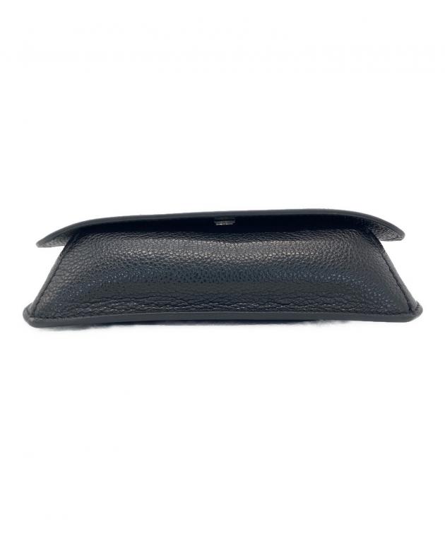 中古・古着通販】MARNI (マルニ) レザーショルダーバッグ ブラック