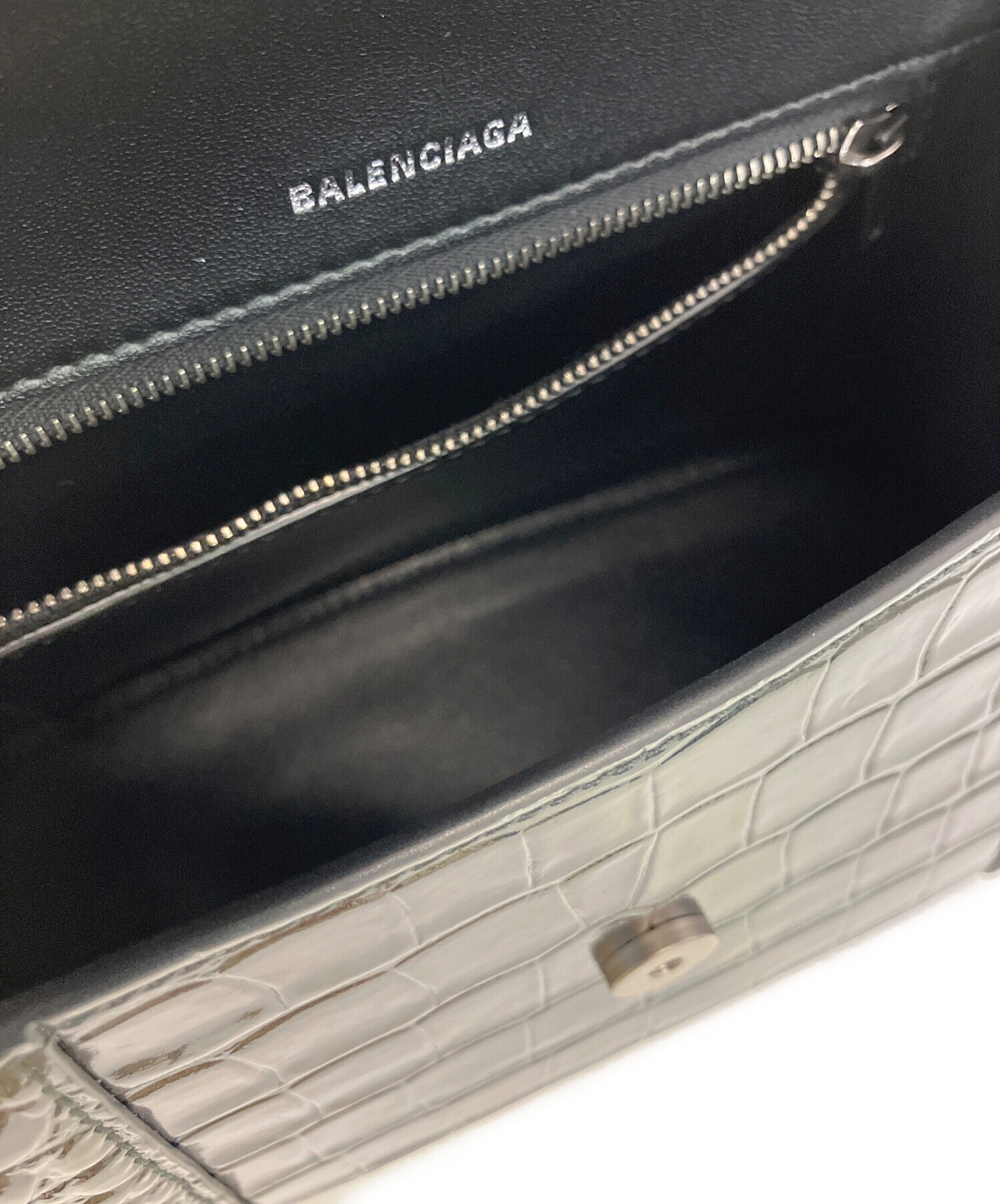 中古・古着通販】BALENCIAGA (バレンシアガ) アワーグラス ブラック