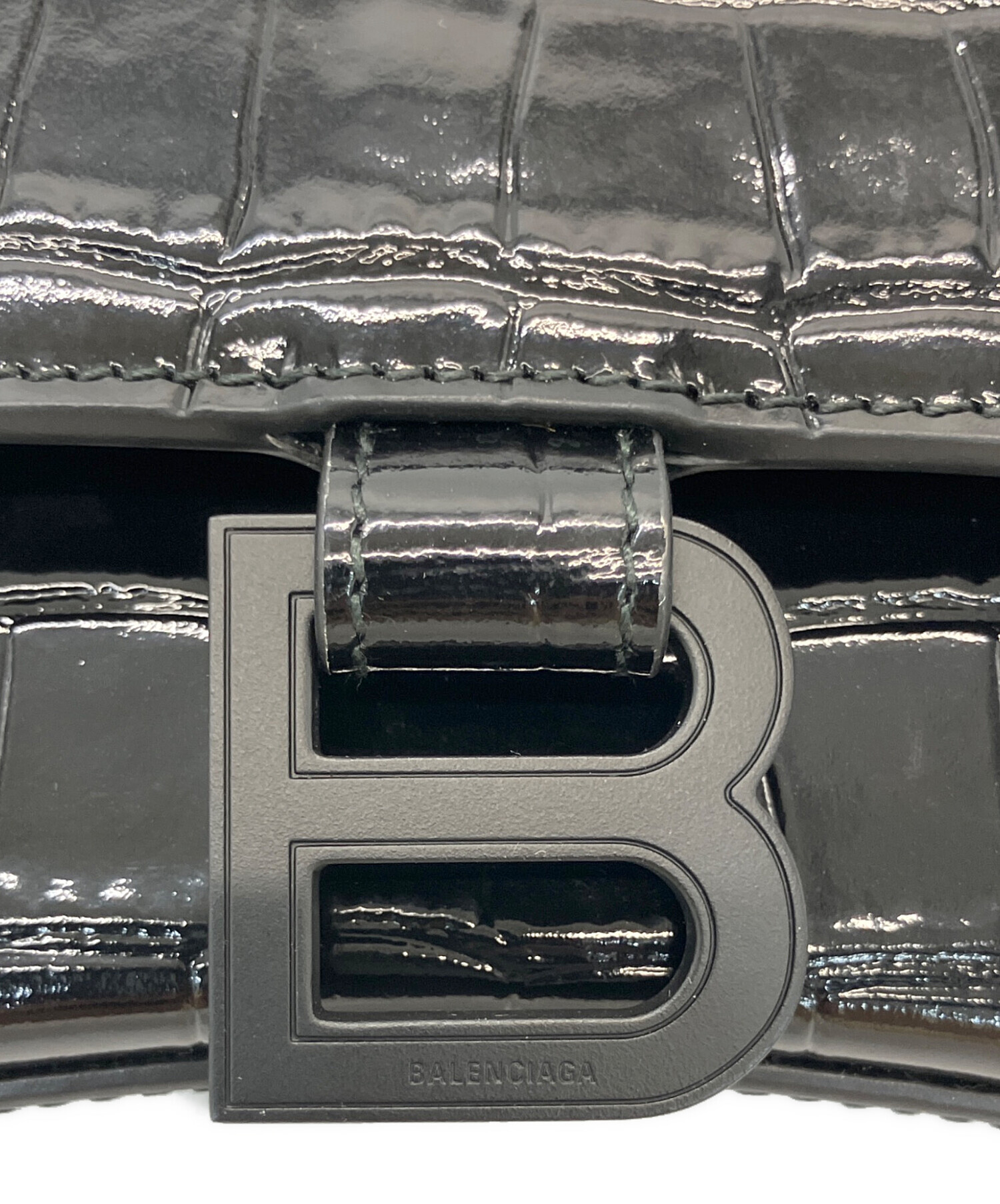中古・古着通販】BALENCIAGA (バレンシアガ) アワーグラス ブラック