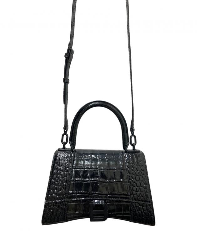 中古・古着通販】BALENCIAGA (バレンシアガ) アワーグラス ブラック