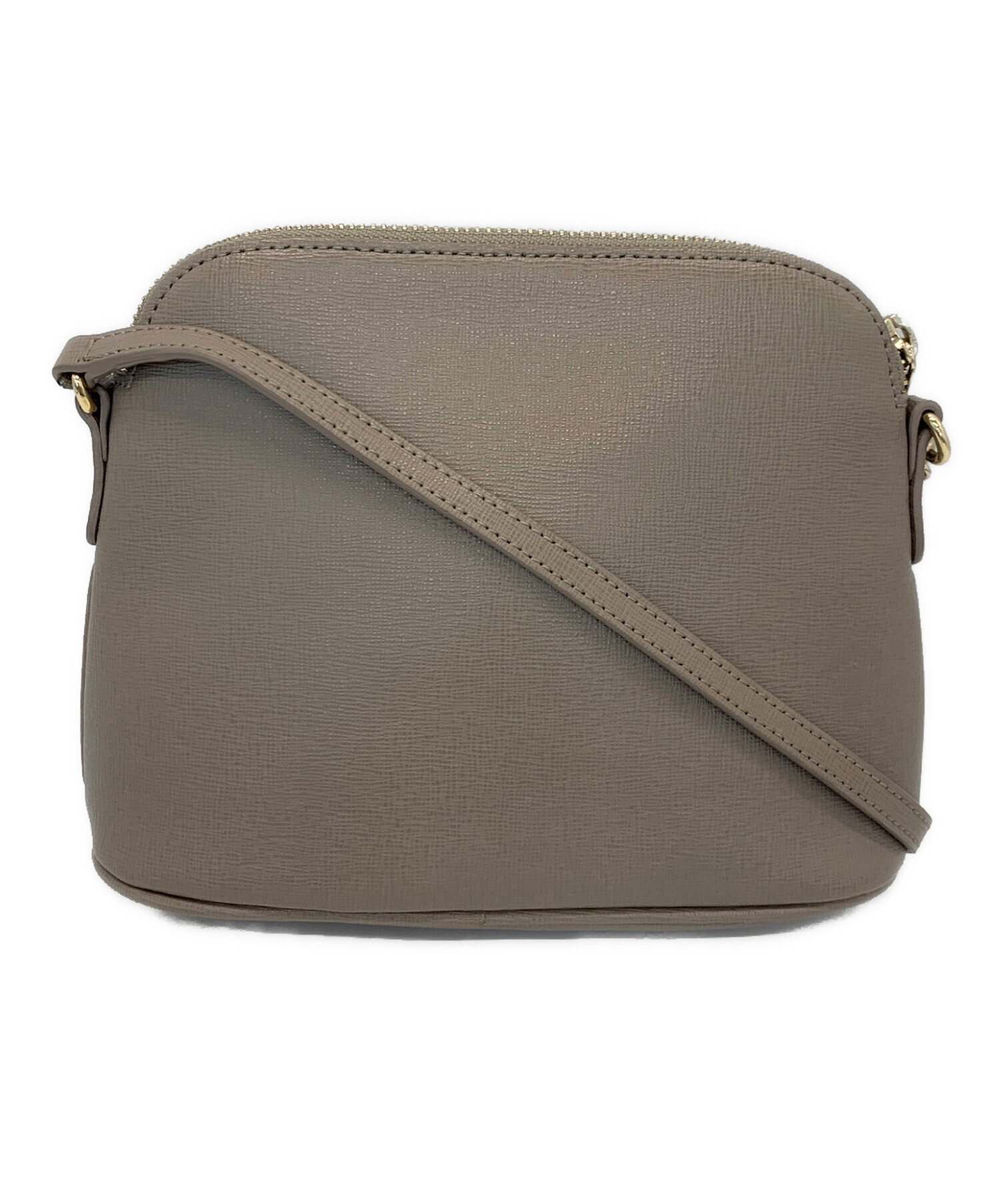 中古・古着通販】FURLA (フルラ) ショルダーバッグ グレージュ