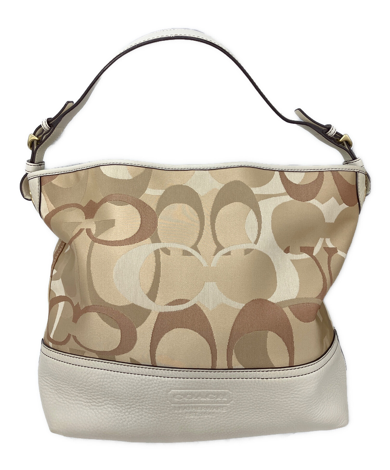 coach ショルダーバッグ ベージュ