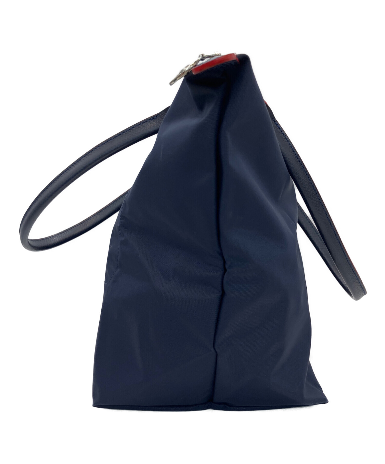 中古・古着通販】LONGCHAMP (ロンシャン) トートバッグ ネイビー