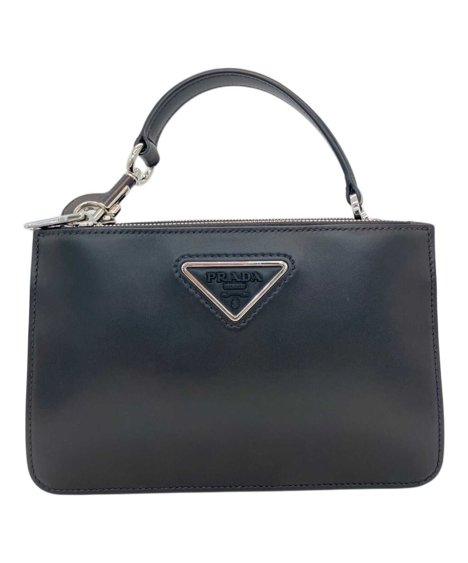 中古・古着通販】PRADA (プラダ) 2WAYハンドバッグ ブラック｜ブランド