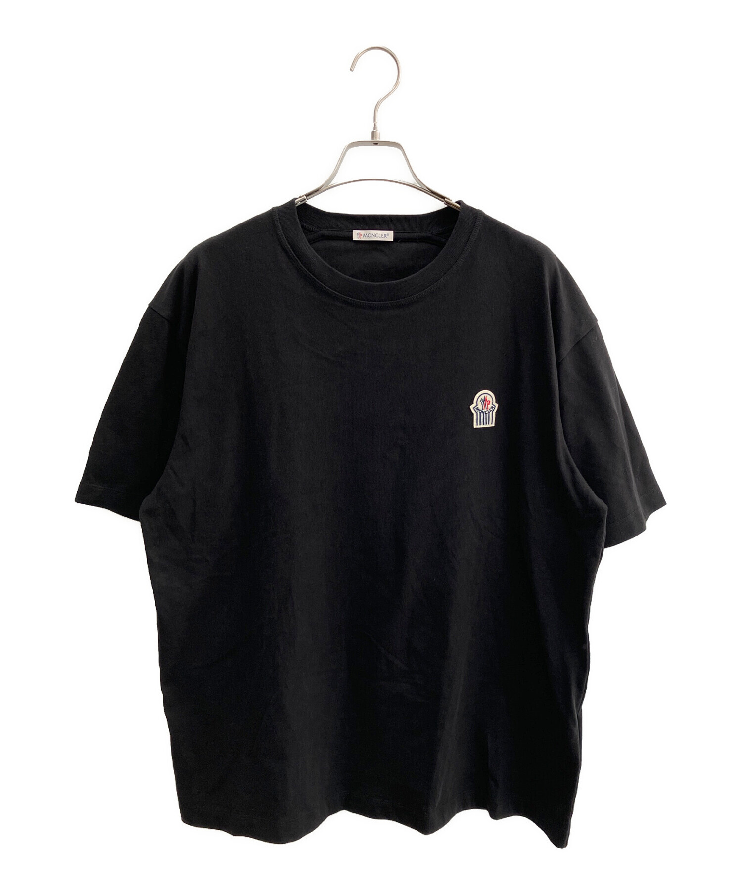 中古・古着通販】MONCLER (モンクレール) 半袖カットソー ブラック