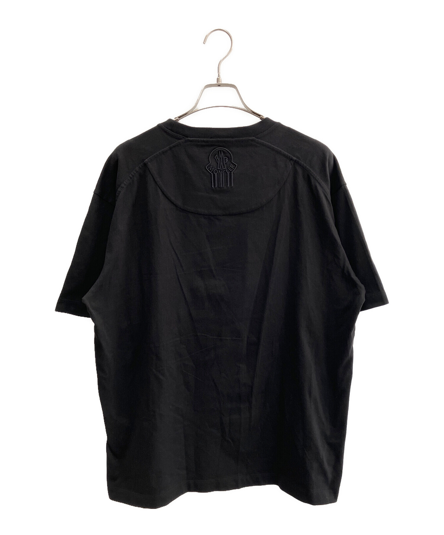 中古・古着通販】MONCLER (モンクレール) 半袖カットソー ブラック