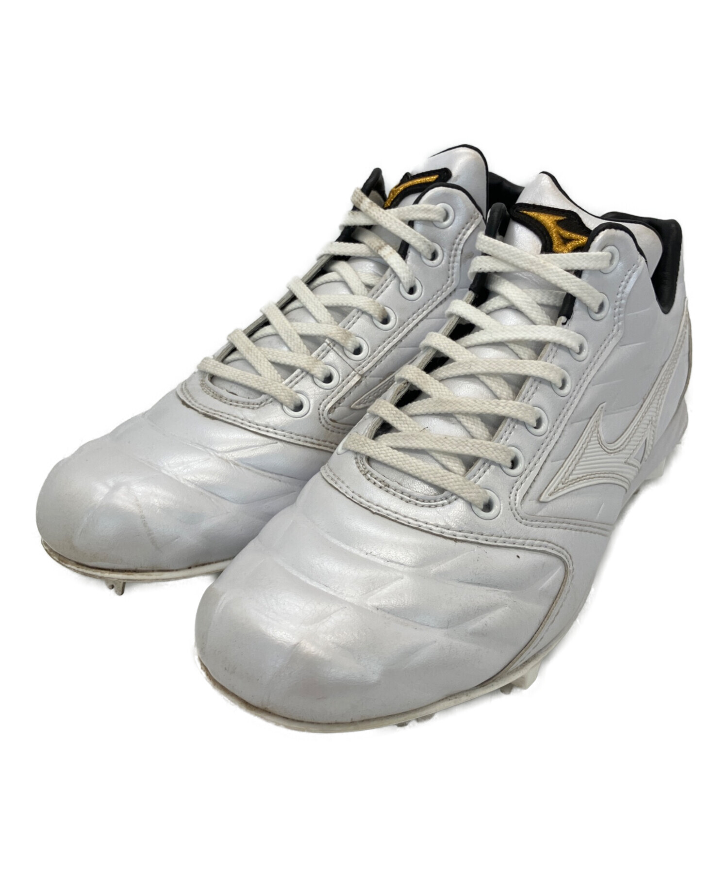 中古・古着通販】MIZUNO (ミズノ) 野球スパイク ホワイト サイズ:26.5