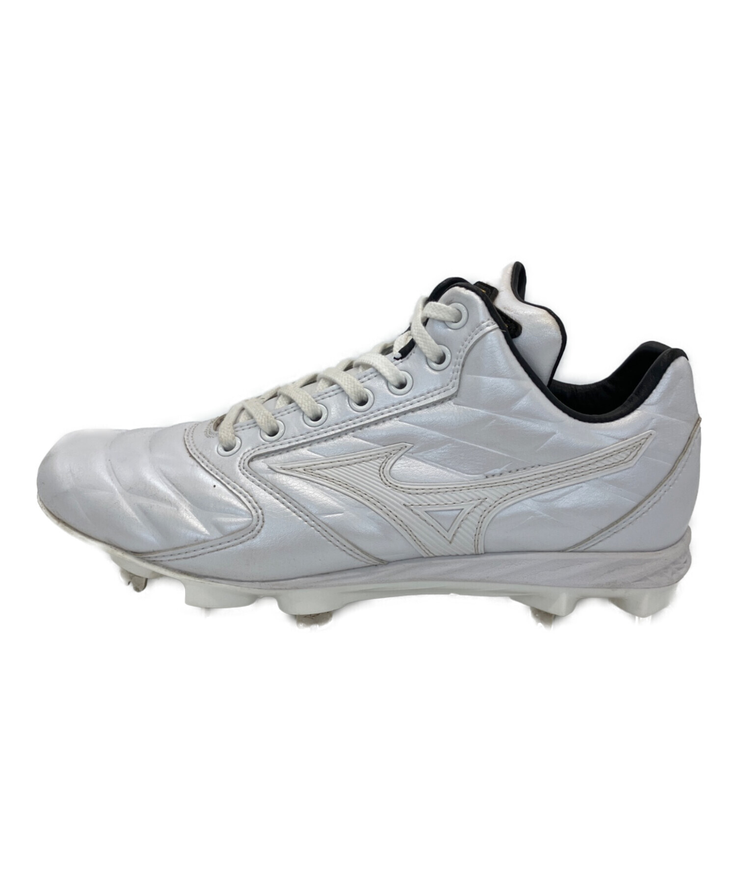 中古・古着通販】MIZUNO (ミズノ) 野球スパイク ホワイト サイズ:26.5