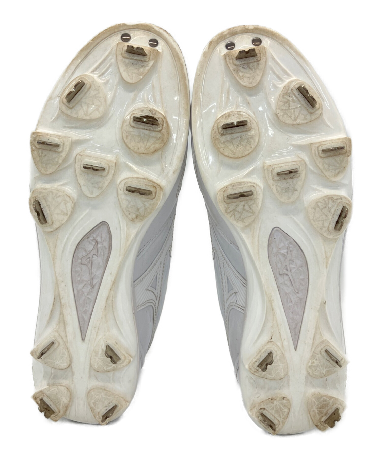 中古・古着通販】MIZUNO (ミズノ) 野球スパイク ホワイト サイズ:26.5