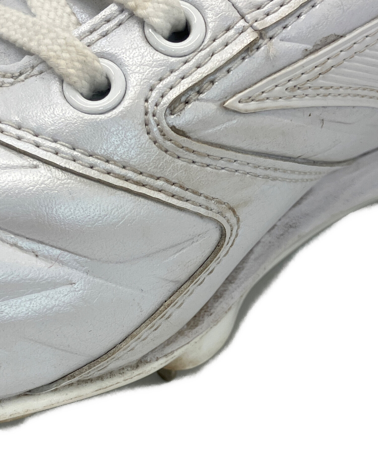 中古・古着通販】MIZUNO (ミズノ) 野球スパイク ホワイト サイズ:26.5
