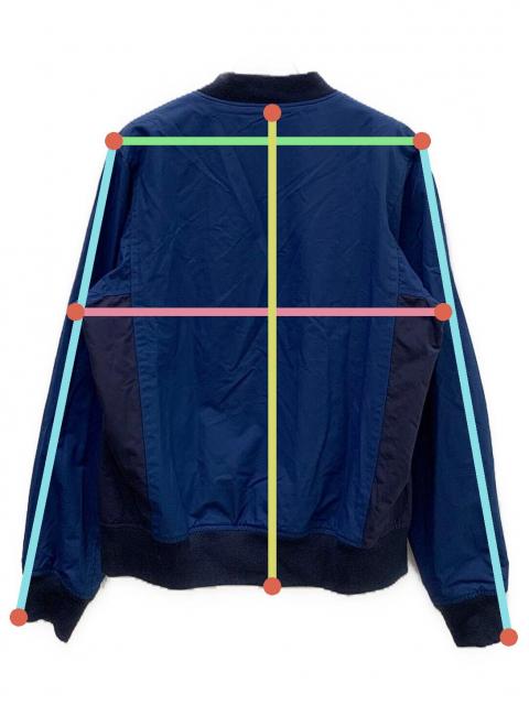 中古・古着通販】LACOSTE (ラコステ) ナイロンジャケット ネイビー